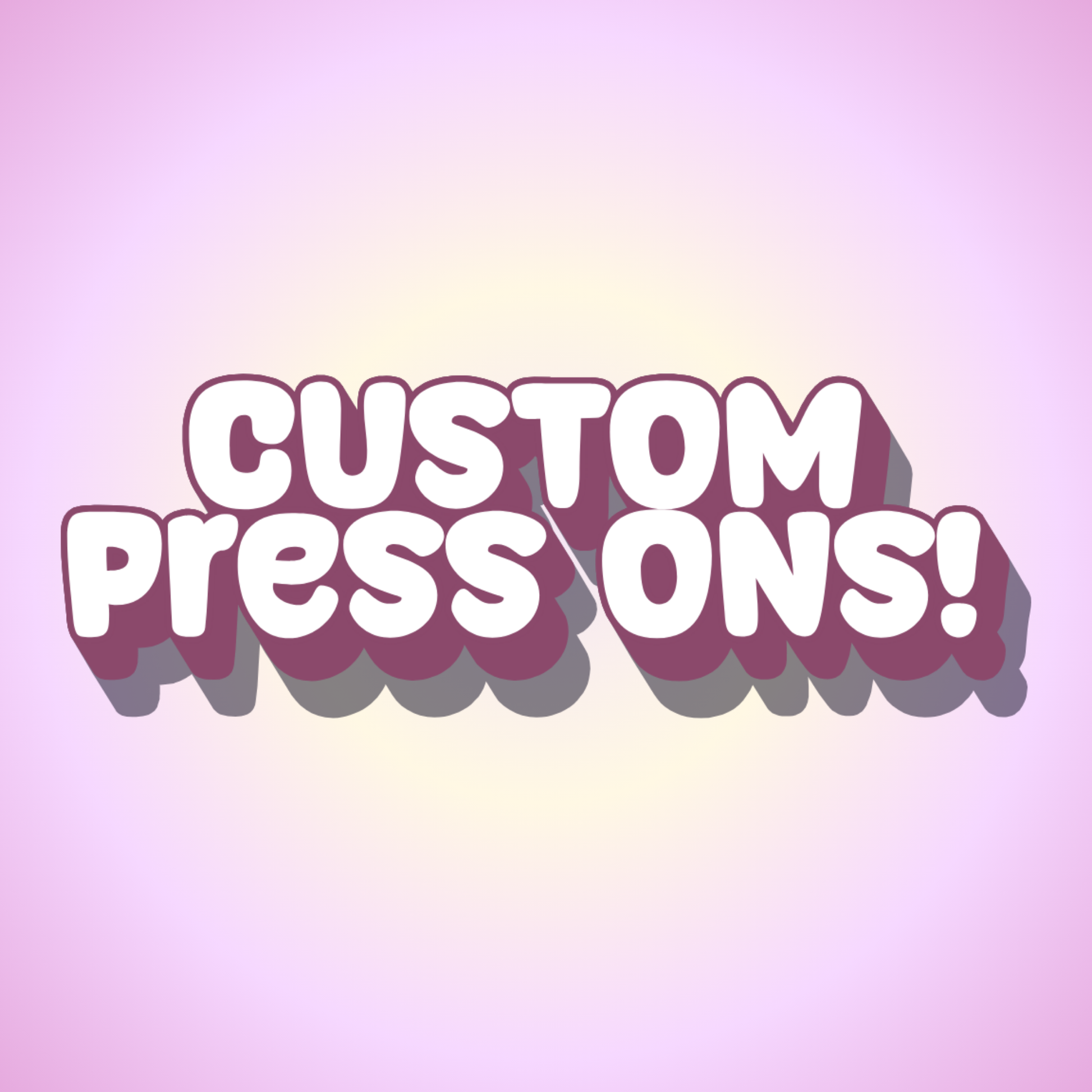 Order Your CUST0M Press On Nails!