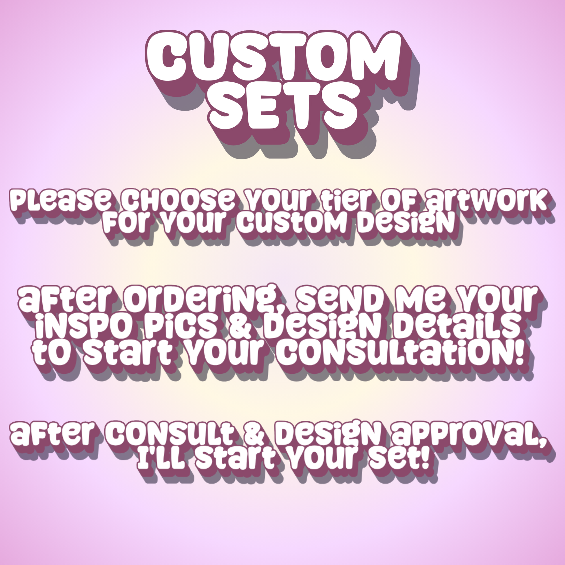 Order Your CUST0M Press On Nails!
