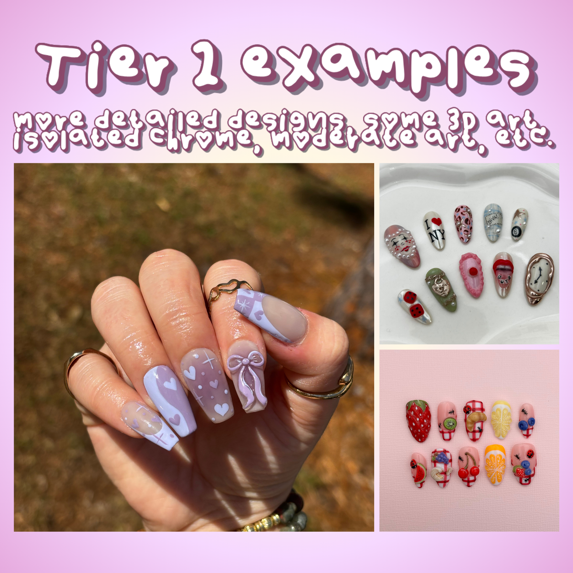 Order Your CUST0M Press On Nails!