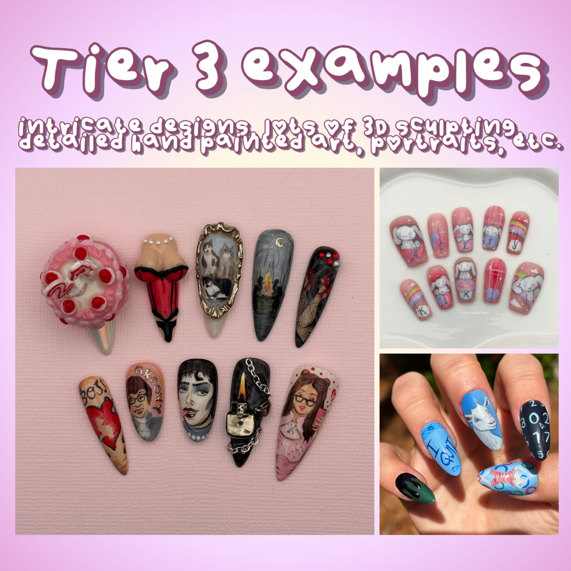 Order Your CUST0M Press On Nails!
