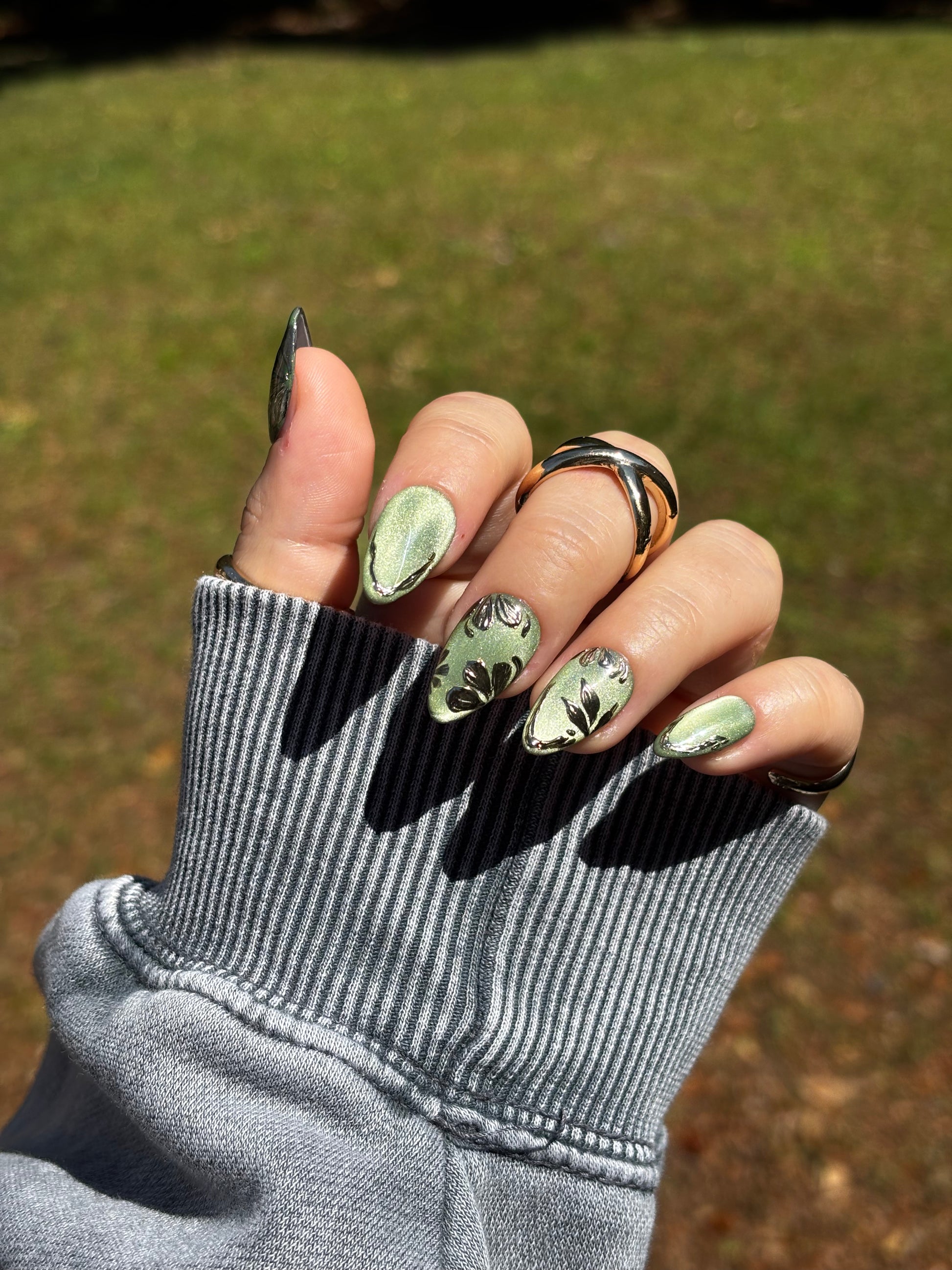 the green ones